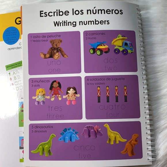 Listos para la escuela/Ready for School Workbook Bilingual English/Spanish - Picture 9 of 16